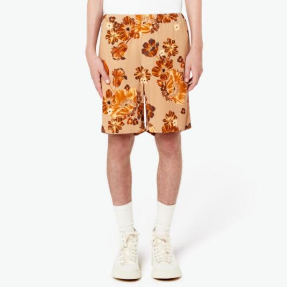 BNWT SS21 AMI FLOWER PRINTED BERMUDA SHORTS M & L